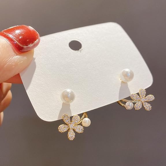Posh Glimmer As Fresh As Daisy Earrings