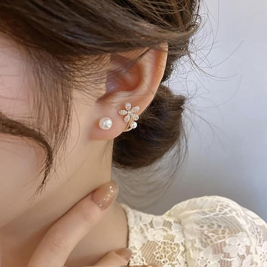 Posh Glimmer As Fresh As Daisy Earrings