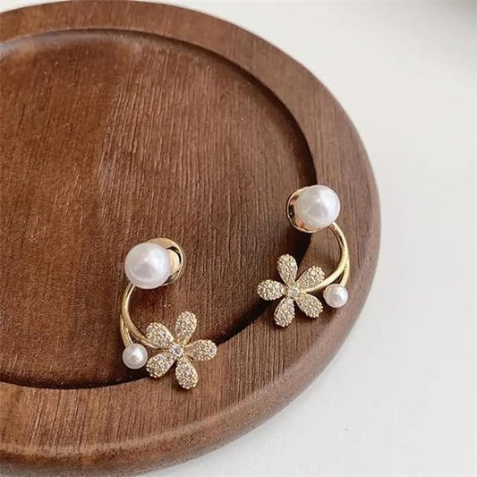 Posh Glimmer As Fresh As Daisy Earrings
