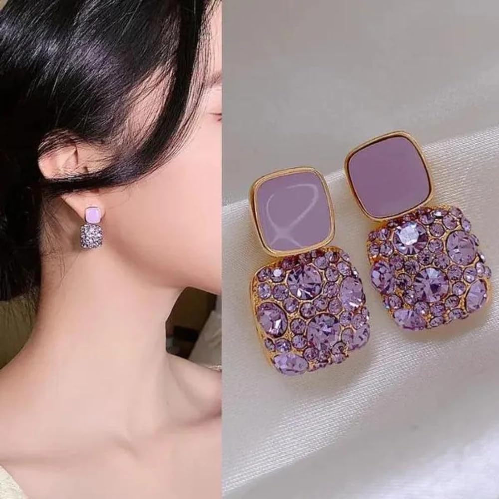 Posh Glimmer Bling Blogger Earrings